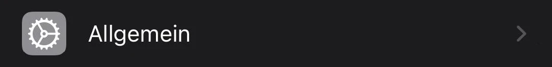 Einstellungen öffnen